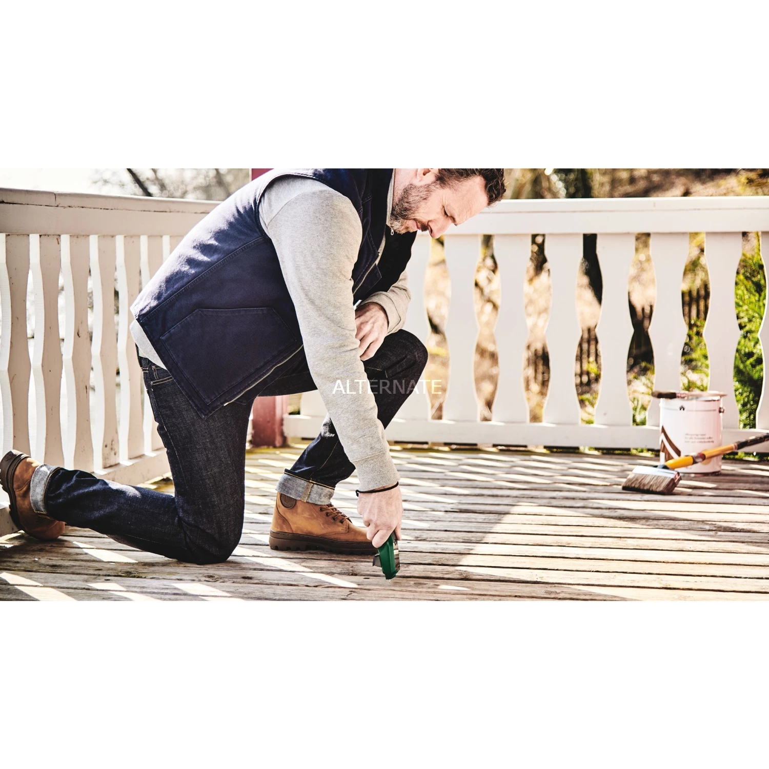 Ortungsgeräte Bosch Feuchtemesser UniversalHumid (grün/schwarz) – Bild 2