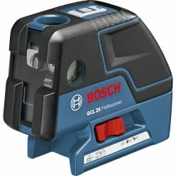 Bosch Kombilaser GCL 25 Professional + BS150 Professional, Kreuzlinienlaser (blau/schwarz, Schutztasche)