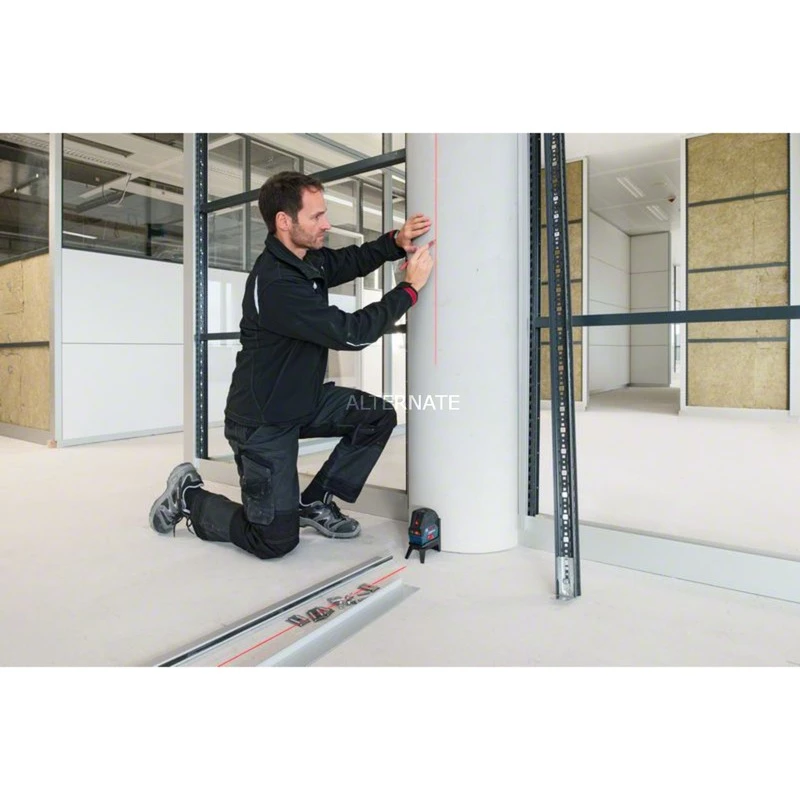 Bosch Kombilaser GCL 2-15 Professional, Kreuzlinienlaser (blau/schwarz, Schutztasche) – Bild 3