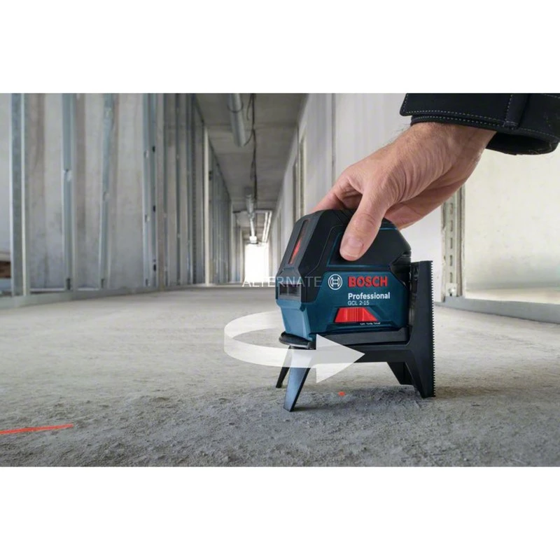 Bosch Kombilaser GCL 2-15 Professional, Kreuzlinienlaser (blau/schwarz, Schutztasche) – Bild 4