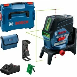 Bosch Kombilaser GCL 2-50 CG Professional + RM2, Kreuzlinienlaser (blau/schwarz, L-BOXX, Mit Halterung)