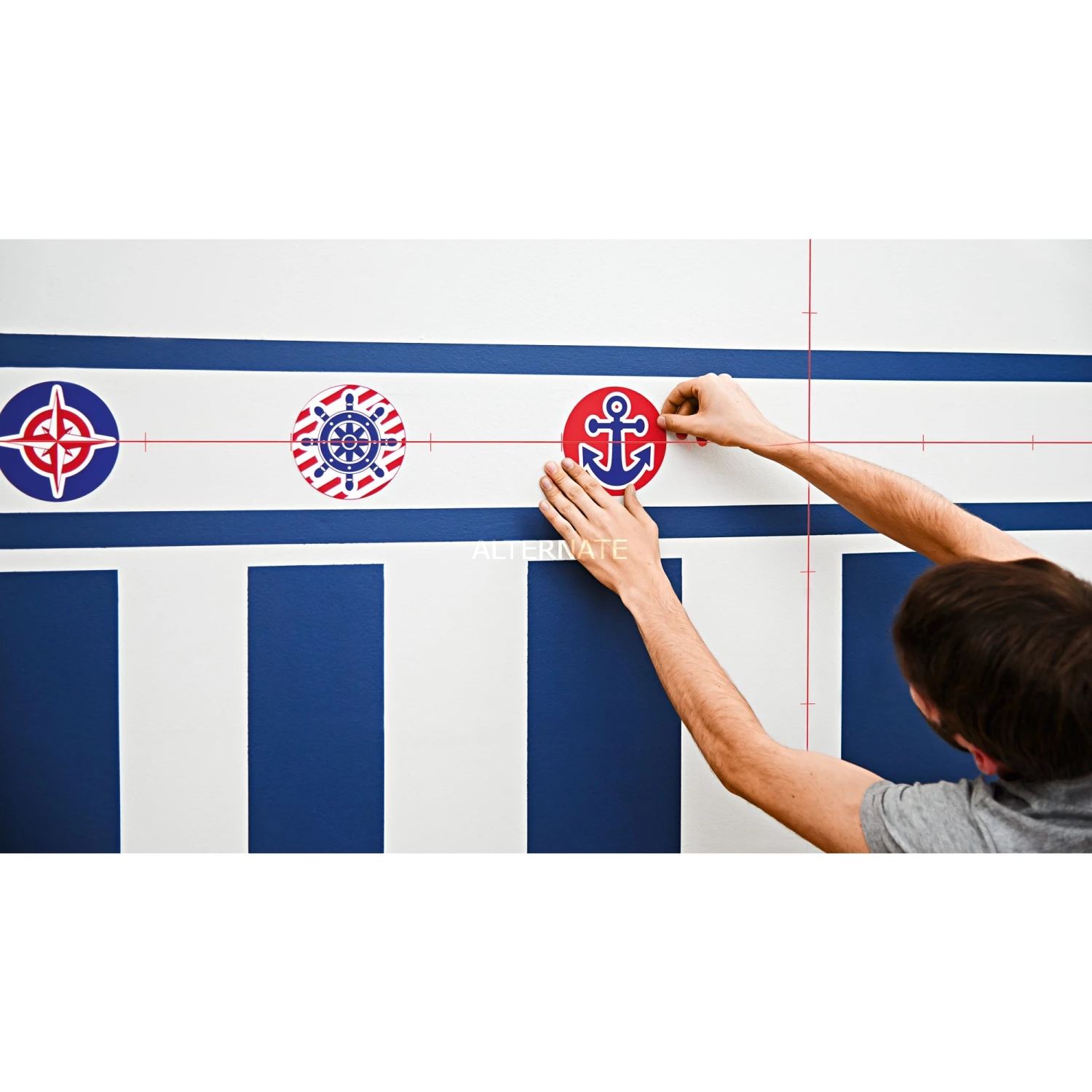 Bosch Kreuzlinienlaser Quigo Plus, Mit Stativ (grün/schwarz, Rote Laserlinien, Reichweite 7 Meter) – Bild 4