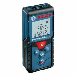 Bosch Laser-Entfernungsmesser GLM 40 Professional (blau/schwarz, Reichweite 40 Meter)