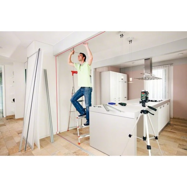 Laser Messgeräte Bosch Linienlaser PLL 360 (grün/schwarz, Schutztasche) – Bild 2