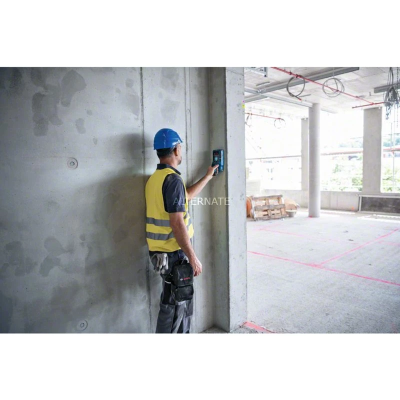 Ortungsgeräte Bosch Wallscanner D-tect 200 C Professional, 12Volt, Ortungsgerät (blau/schwarz, Ohne Akku Und Ladegerät) – Bild 6