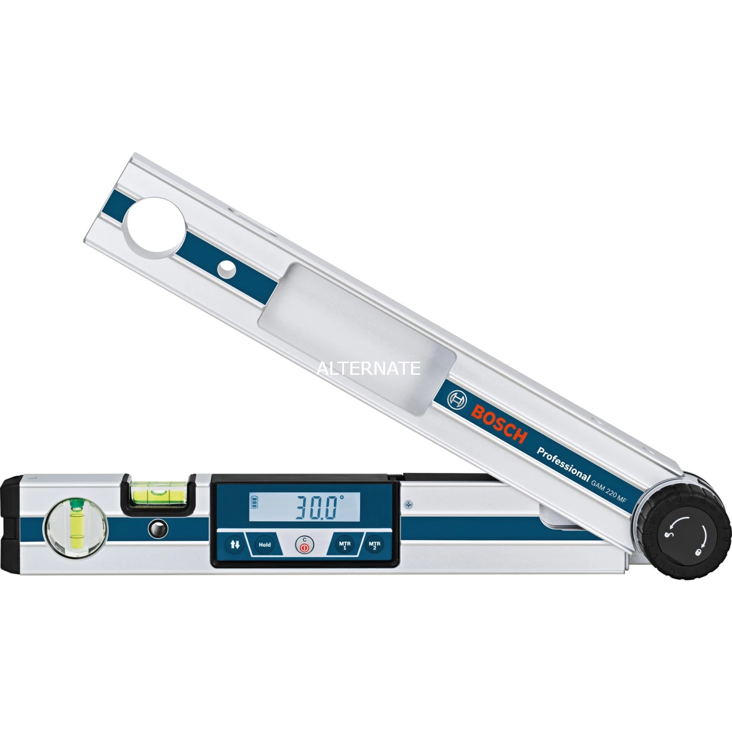 Winkel- Und Neigungsmesser Bosch Winkelmesser GAM 220 MF Professional (silber/blau) – Bild 2