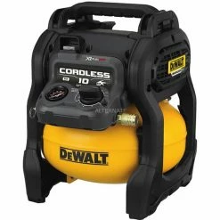 DeWALT Akku-Kompressor DCC1054N 54V XR FLEXVOLT (schwarz/gelb, Ohne Akku Und Ladegerät)