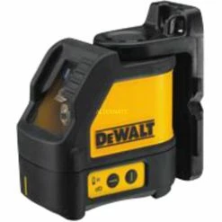 DeWALT Kreuzlinienlaser DW088K (schwarz/gelb, Transportkoffer, Wandhalterung)
