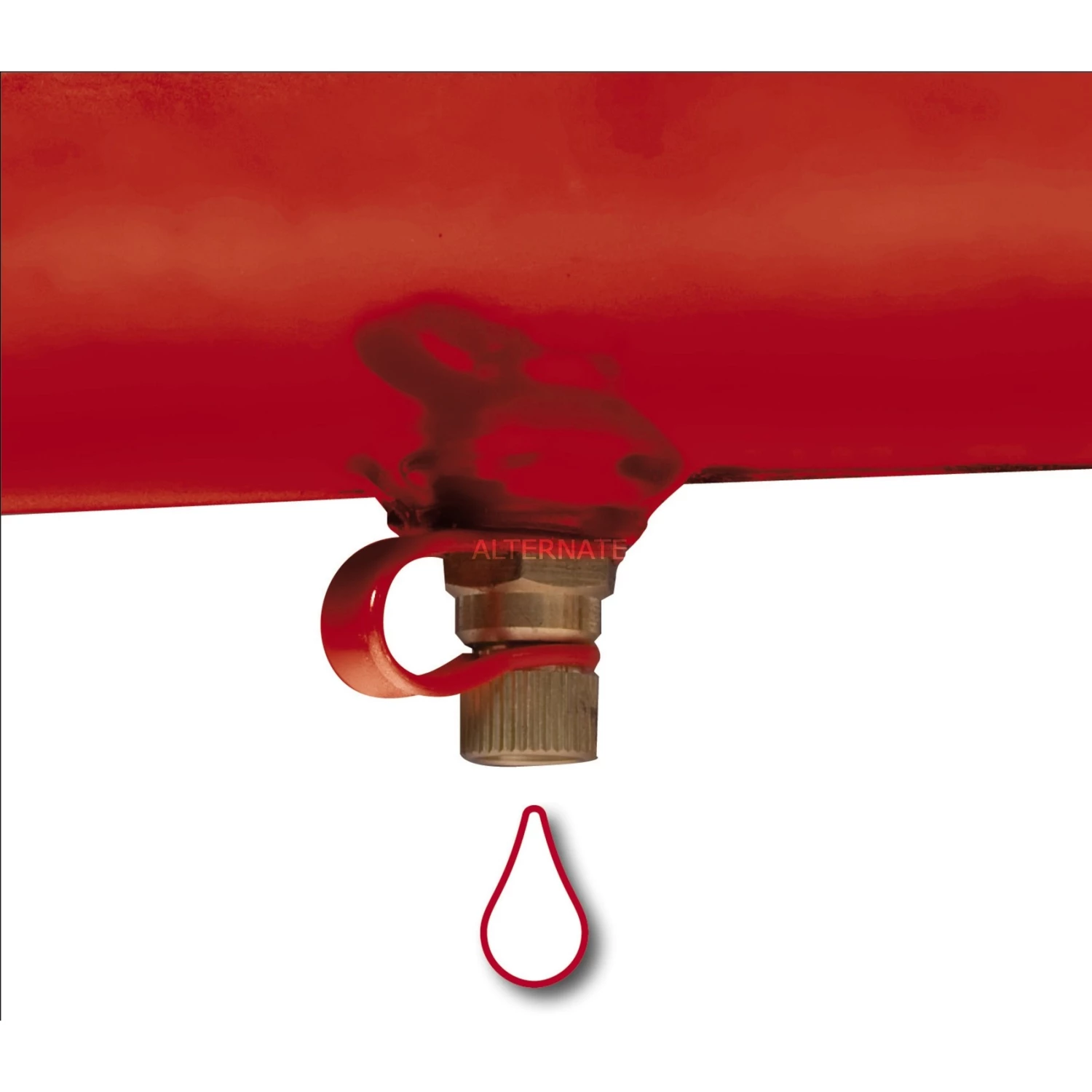 Einhell Kompressor TE-AC 50 Silent (rot/schwarz, 1.500 Watt) – Bild 5