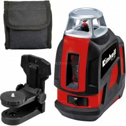Einhell Kreuzlinienlaser TE-LL 360 (schwarz/rot, Rote Laserlinien)