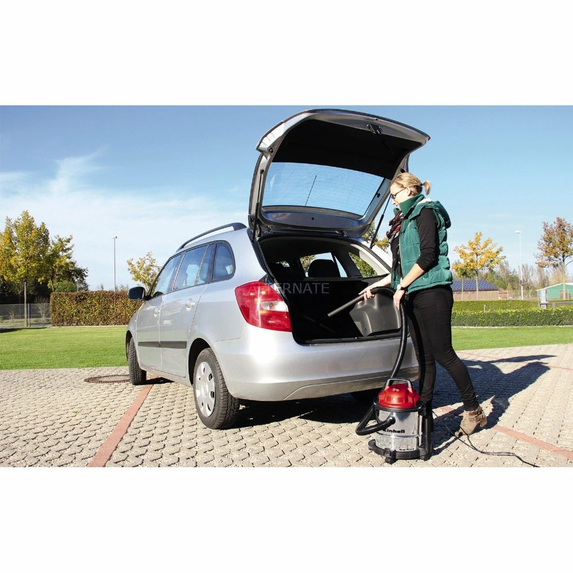 Einhell TC-VC 1812 S, Nass-/Trockensauger (rot) – Bild 6