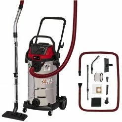 Einhell TE-VC 2340 SACL, Nass-/Trockensauger (burgunderrot/edelstahl)