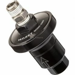 Kompressor Hazet Druckluft-Minderer 9000-080, 1/4", Druckminderer (schwarz, Ausgangsdruck 6,3 Bar)