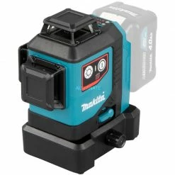 Makita Akku-Multilinienlaser SK700DZ, 12Volt, Kreuzlinienlaser (schwarz/blau, Rote Laserlinien, Ohne Akku Und Ladegerät)