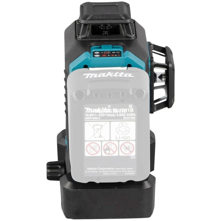 Makita Akku-Multilinienlaser SK700DZ, 12Volt, Kreuzlinienlaser (schwarz/blau, Rote Laserlinien, Ohne Akku Und Ladegerät) – Bild 4