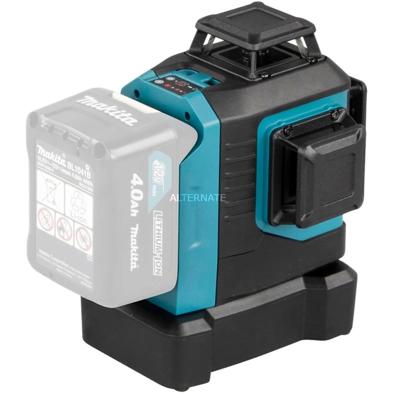 Makita Akku-Multilinienlaser SK700DZ, 12Volt, Kreuzlinienlaser (schwarz/blau, Rote Laserlinien, Ohne Akku Und Ladegerät) – Bild 5
