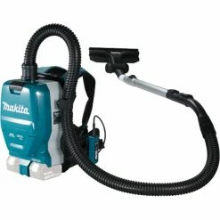 Industriestaubsauger Makita Akku-Rucksacksauger DVC261ZX15, Bodenstaubsauger (blau/schwarz, Ohne Akku Und Ladegerät)