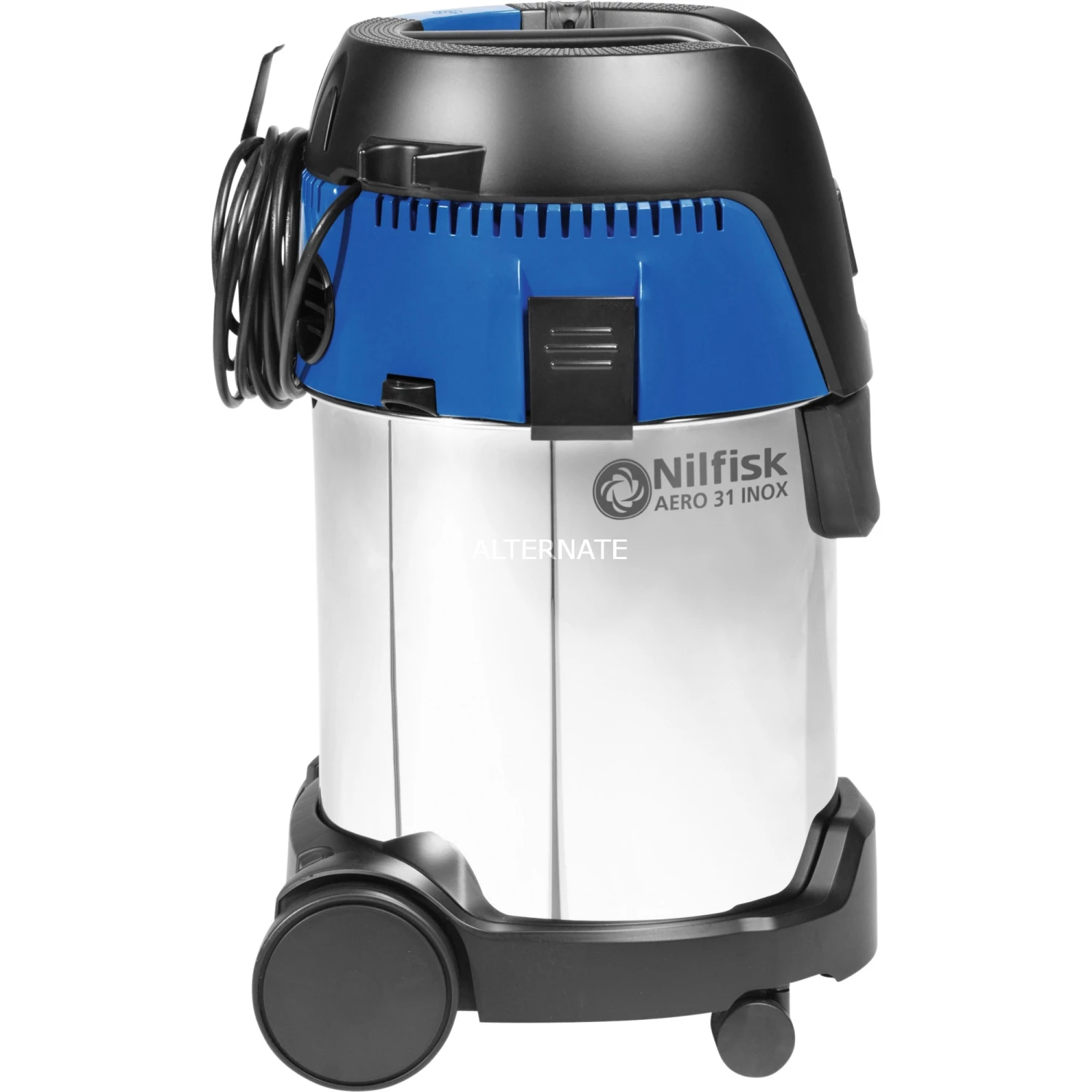 Nilfisk Nass-/Trockensauger AERO 31-21 PC INOX (inox/blau) – Bild 2