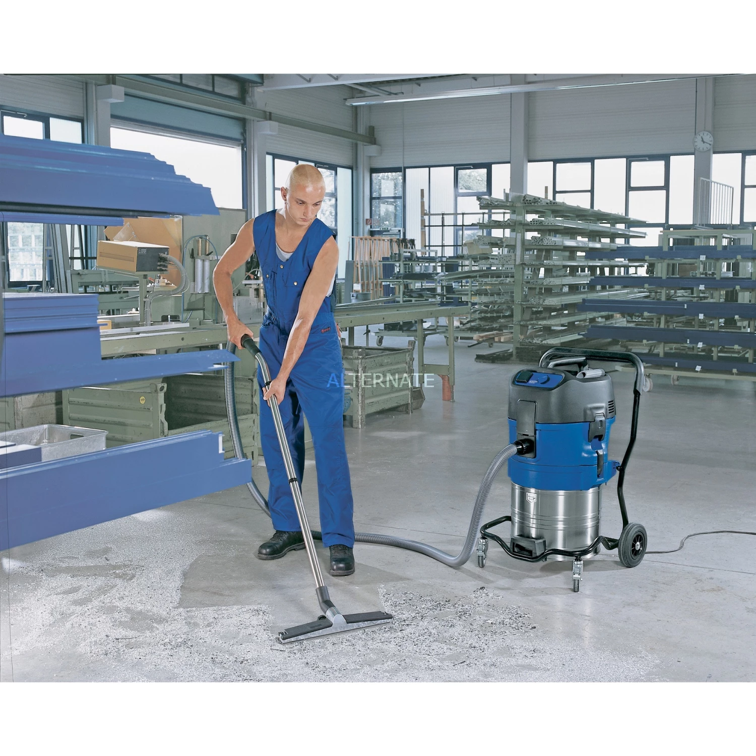 Nilfisk Nass-/Trockensauger ATTIX 761-2M XC (inox/blau) – Bild 3