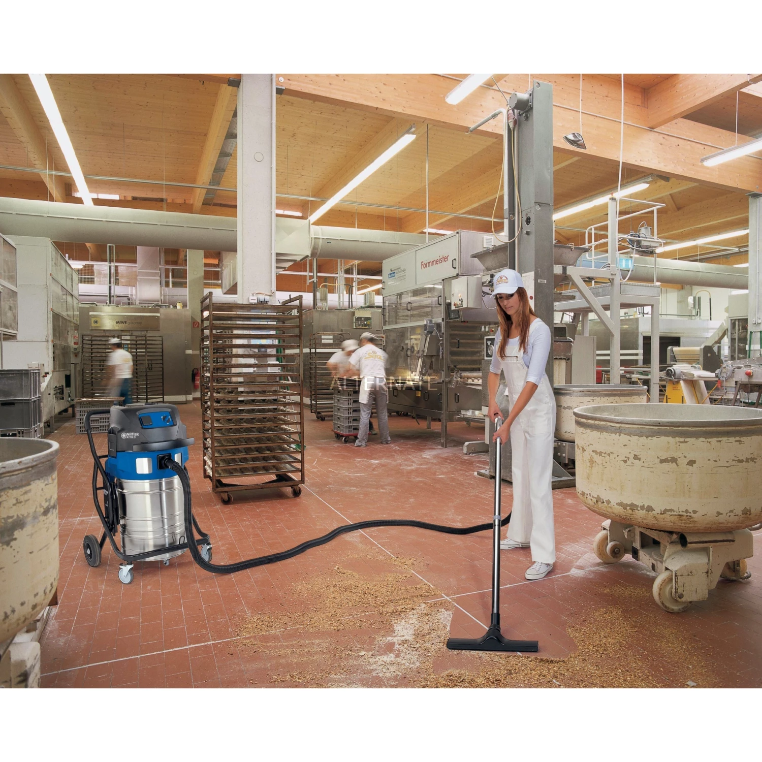 Nilfisk Nass-/Trockensauger ATTIX 965-0H/M SD X (inox/blau) – Bild 2