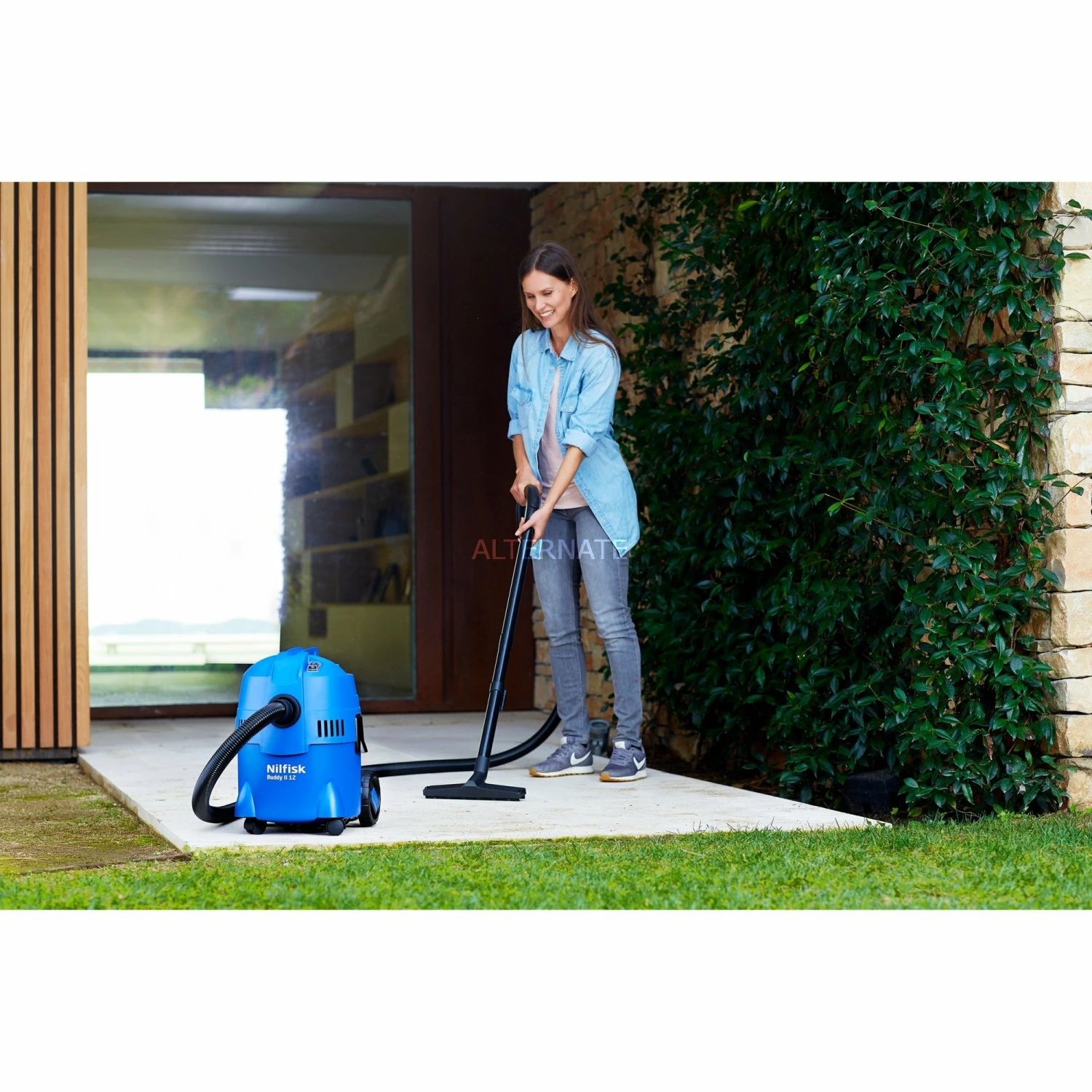 Nilfisk Nass-/Trockensauger Buddy II 12 (blau/schwarz) – Bild 4