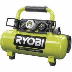 Ryobi ONE+ Akku-Kompressor R18AC-0, 18Volt (grün/schwarz, Ohne Akku Und Ladegerät)