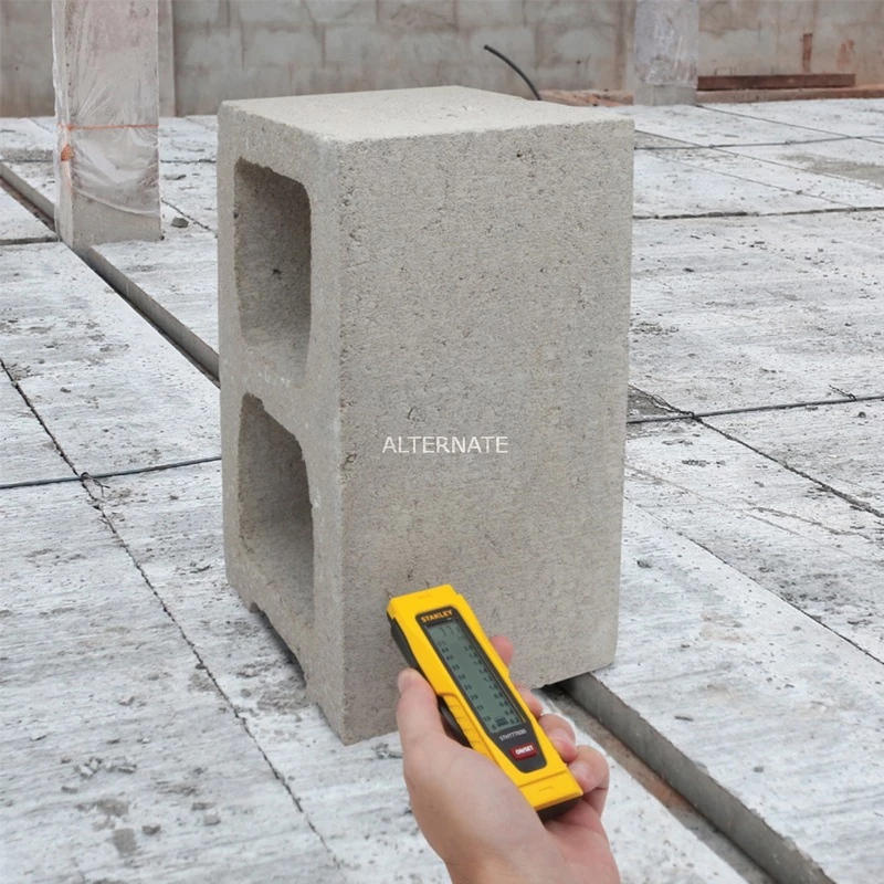 Ortungsgeräte Stanley Feuchtigkeitsmesser (0-77-030), Feuchtemesser (gelb/schwarz) – Bild 2