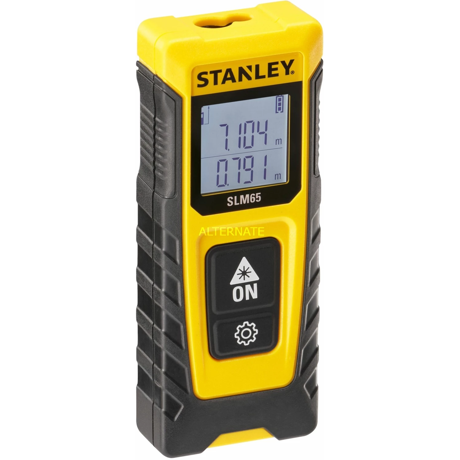 Stanley Laser-Entfernungsmesser SLM65 (gelb/schwarz, Reichweite 20 Meter)