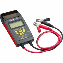 Elektrowerkzeuge VIGOR Batterie-Tester V7548, Für 12V / 24V, Messgerät (grau, Für Auto- Und Motorrad-Batterien)