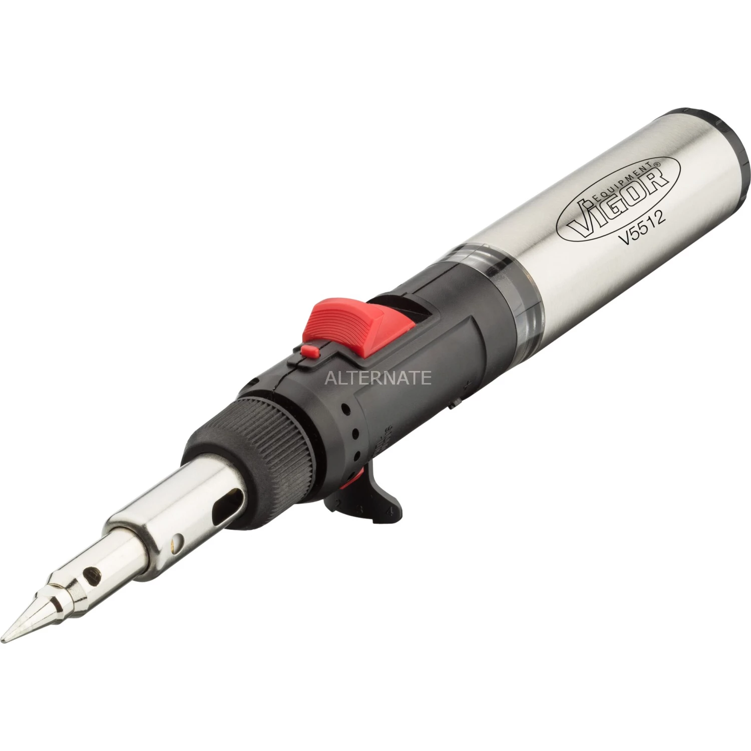 Lötkolben / Lötlampen VIGOR Gas-Lötkolben Satz, Lötlampe (silber/schwarz, 12-teilig) – Bild 2