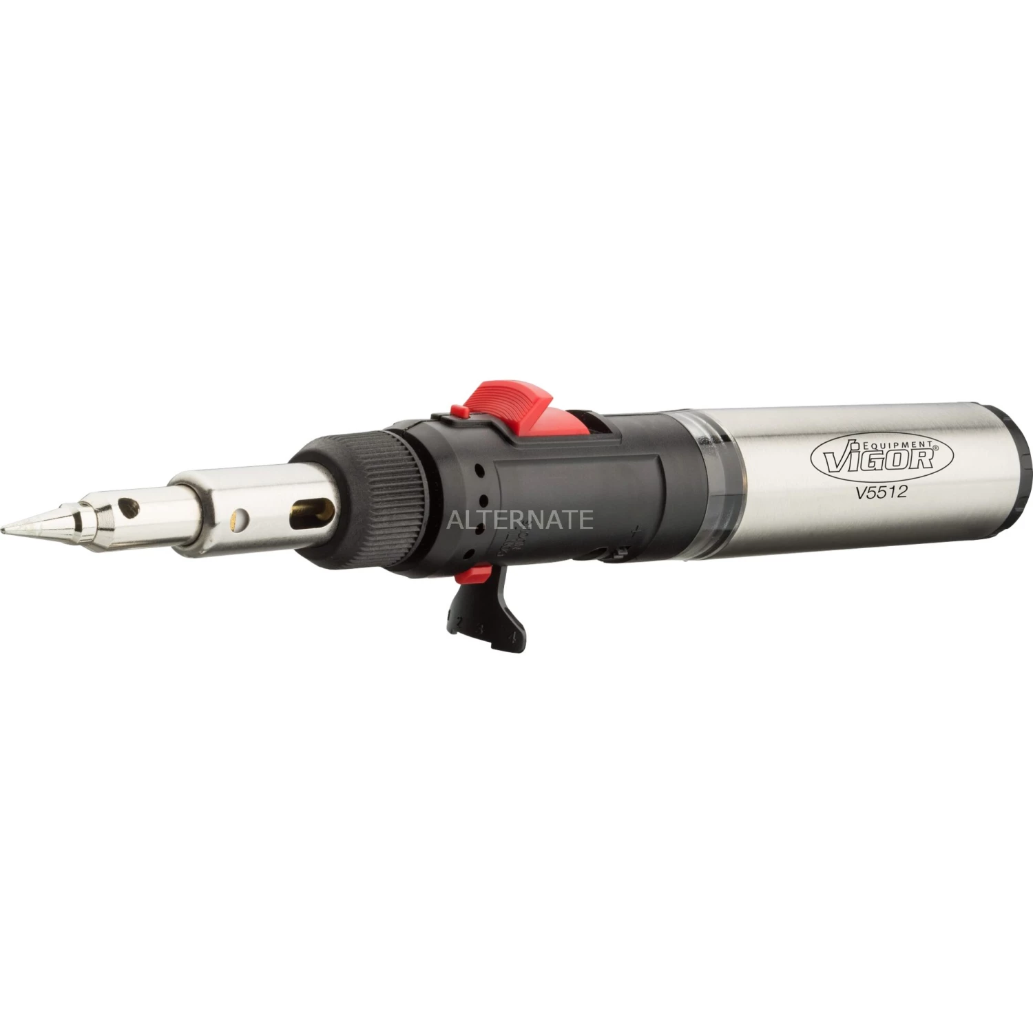 Lötkolben / Lötlampen VIGOR Gas-Lötkolben Satz, Lötlampe (silber/schwarz, 12-teilig) – Bild 3