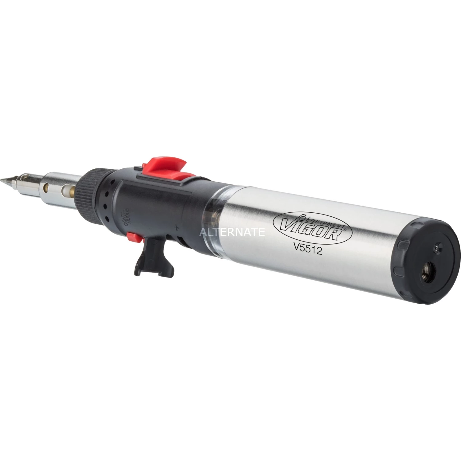 Lötkolben / Lötlampen VIGOR Gas-Lötkolben Satz, Lötlampe (silber/schwarz, 12-teilig) – Bild 6