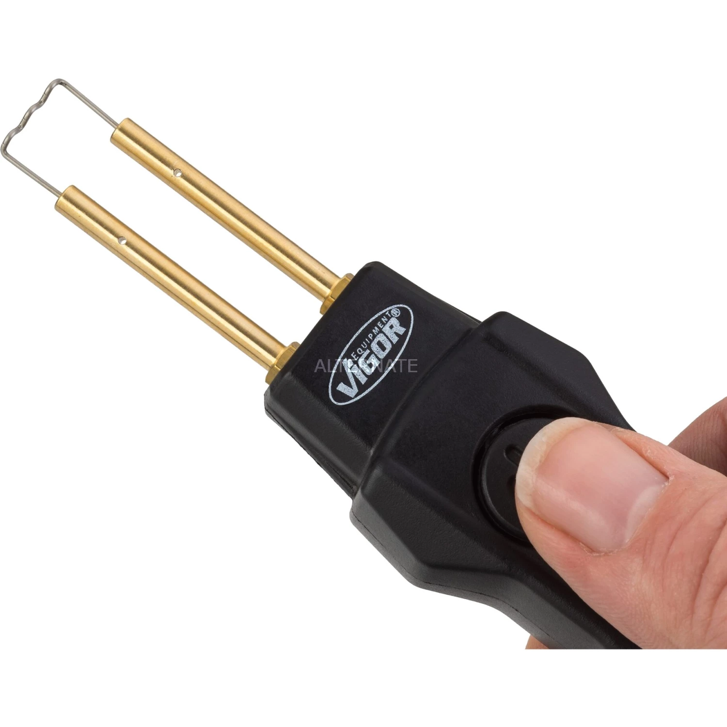 Lötkolben / Lötlampen VIGOR Kunststoff-Reparatur-Satz, Lötkolben (schwarz, 20 Watt, 300 Klammern) – Bild 6